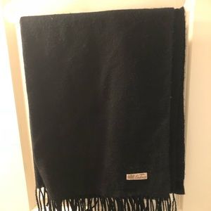 Black cashmere pashmina wrap